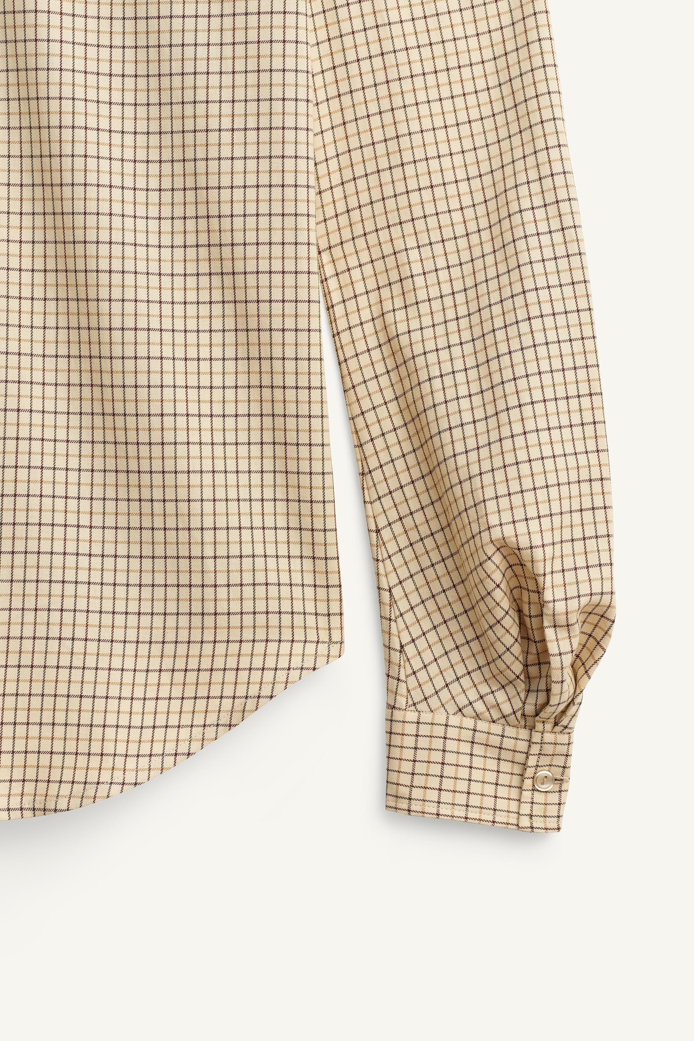 LIMITED EDITION PLAID TIE SHIRT